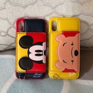 Mickey and Winnie the Pooh iPhone X Case